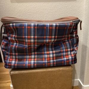 Collapsible Portable Insulated Suitcase Cooler With Handle And Wheels 18x14x12